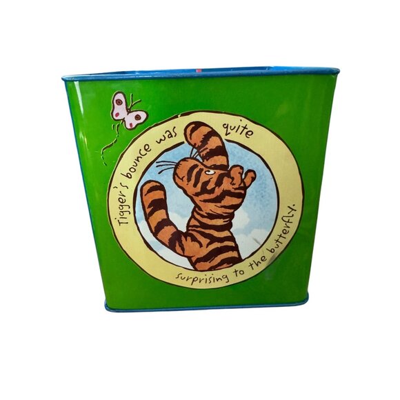 Vntg Disney Winnie the Pooh , Tigger Jack in the Box. Schylling Tested working. - Picture 8 of 16